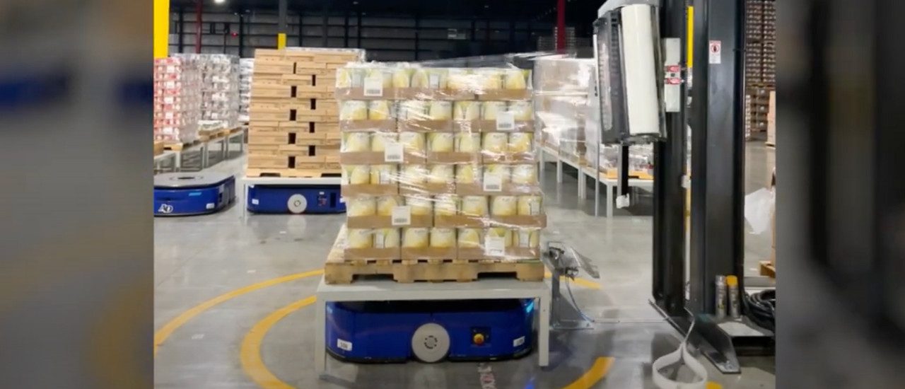 robotic palletizing system