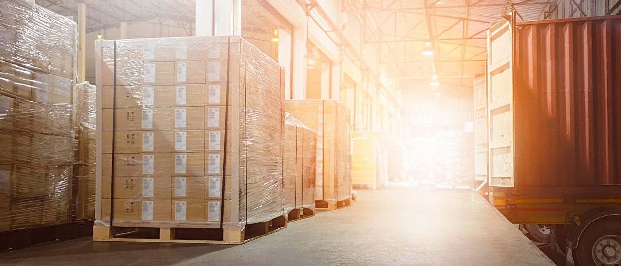 warehouse with sunlight