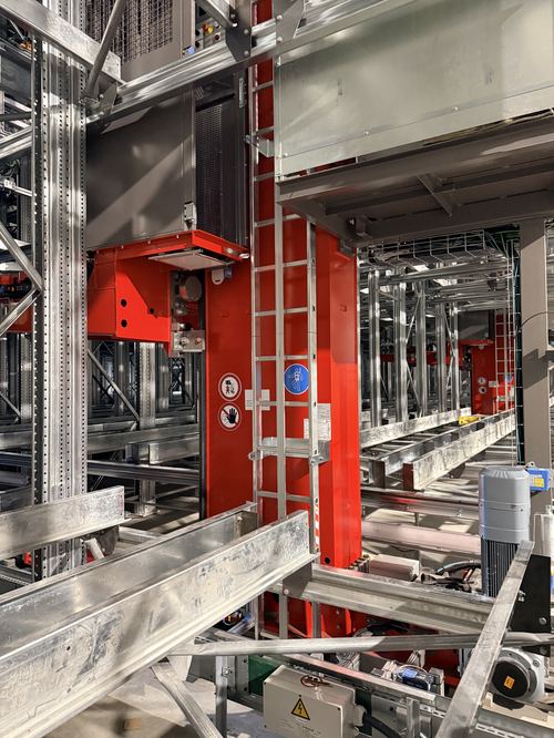 Automated crane system integrated with Prime PES orchestration